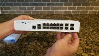 RUCKUS ICX 7150-C12P РАСПАКОВКА