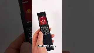 Motorola Ivory: люксовый телефон, которого не было!