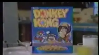 Donkey Kong Cereal Tv Commercial | Mario | Atari Intellivision Colecovision Arcade Nes