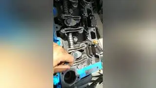 como calibrar válvulas de admisión y escape motor Navistar 466 electronico
