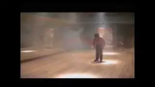 Michael Jackson dancing in his studio (amazing moonwalk) RARE
