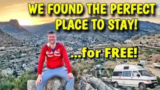 AMAZING FREE PARK UP IN SPAIN! - with a SWIMMING POOL! | VAN LIFE