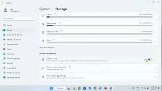 Enable Storage Sense in Windows 11