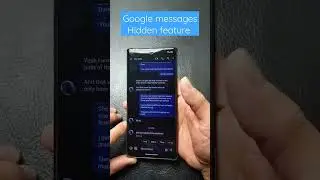 Скрытая функция сообщения Google#shorts
