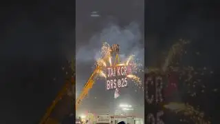 KCR Public Meeting At Warangal | KCR Name Fire Works | Ktr #kcr #harishrao #ktr