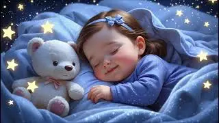 8 Hours Baby Sleep Music 🌙 Mozart Lullaby for Overnight Deep Sleep (No Sudden Sounds)