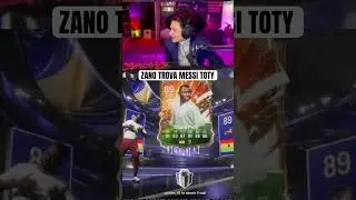 Zano trova Messi TOTY al primo giorno #zanoxvii #live #toty