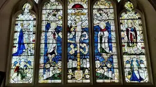 Beautiful Stained Glass, Within The Church Of St Margaret Of Antioch In Barking. (See Description)