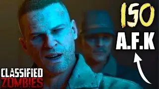 EASY AFK CLASSIFIED ROUND 150 CUTSCENE GOD MODE GLITCH (Black Ops 4 Zombies Super Easter Egg Reward)