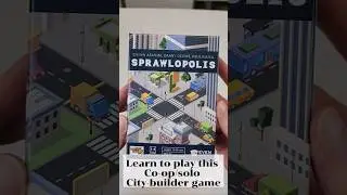 Sprawopolis: Learn to play this 18 card city builder! #boardgames #budgetgames #cardgames