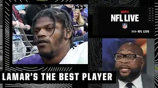 Lamar Jackson is the MVP and the best player too! - Marcus Spears | NFL Live