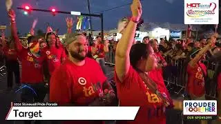 Target at Wilton Manor Stonewall Pride Parade 2024