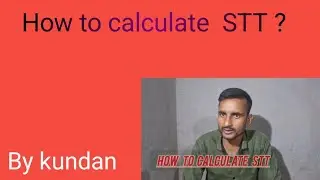 How to calculate  STT ?? securities  transaction  tax || #kundan