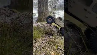 Axial scx24 jeep gladiator 1/24 micro rc crawler blooper crash #rc #axial #scx24 #jeep #crash #fail