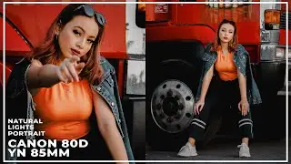 Портреты при естественном освещении | За кадром | Yongnuo 85mm 1.8
