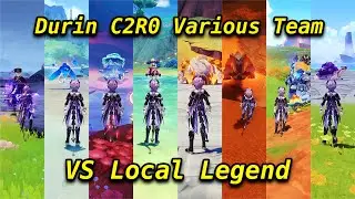 I beat Local Legend with my Durin C2 | Genshin Impact