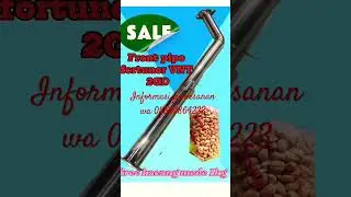 Front pipe fortuner VNT 2kd