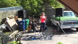 Paige Miranda sings Alicia Keys- Some People Want It All at the Gaspee Days Parade Cookout 2014