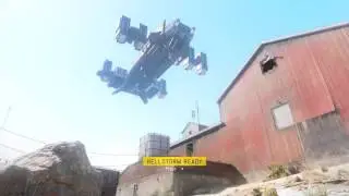 Black Ops 3 (I destroy campers Mothership with Hellstorm)