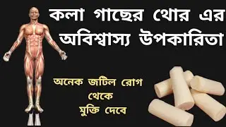 কলা গাছের থোর এর স্বাস্থ্য উপকারিতা | Thor er upokarita | Banana stem Benifits