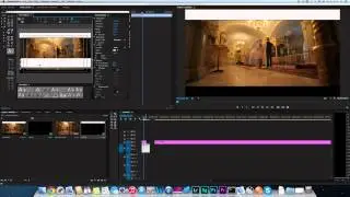 Шторки/Черные полоски/Секвенция 1920х824 в Premiere Pro
