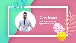 Levidio Wedding Invitation 7 - Contoh Video Undangan Pernikahan Yang Di Buat Dengan Power Point