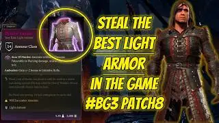 BG3 Patch 8 - Get BHAALIST ARMOUR without becoming UNHOLY ASSASSIN & BHAAL SET & SAVEROK FIGHT #bg3