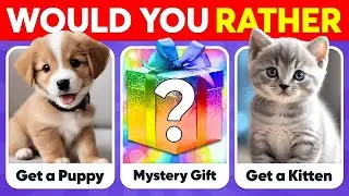 Would You Rather...? MYSTERY Gift Edition 🎁❓ Bee Quiz