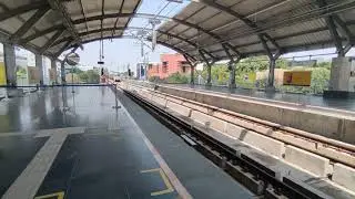 Hyderabad Metro Rail | At Raidurg Station | Mindspace Hitech City Hyderabad