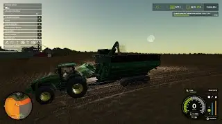 Finishing the harvest on the dream farm