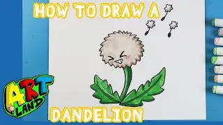 How to Draw a DANDELION!!!