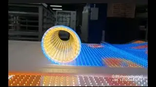 LED crystal film screen