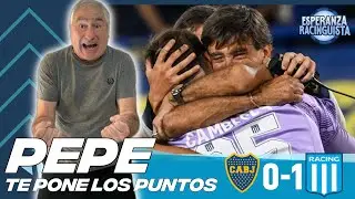 RACING ES, PAP&Aacute; CORAJE!! || AN&Aacute;LISIS INDIVIDUAL BOCA 0-1 RACING TCL25 SEMI || PEPE TE PONE LOS PTOS