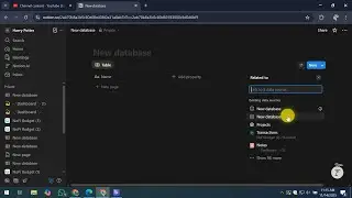 Как связать базы данных в Notion