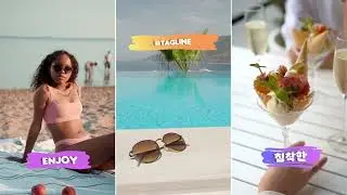 Cartoon Liquid Plate Titles