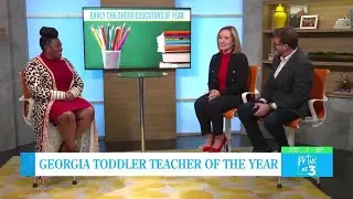 Bianca Brown talks about winning Georgia's Early Childhood Educators of the Year award!
