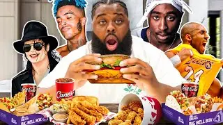 EATING FAMOUS CELEBRITES LAST MEALS!