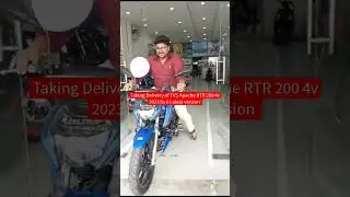 TVS Apache RTR 200 4v Delivery on 18 Aug 2023 @Hyderabad.