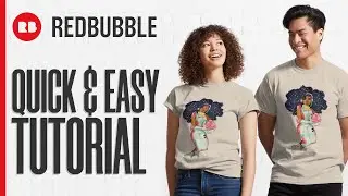 Redbubble Design Tutorial (Quick & Easy) | How To Design On Redbubble