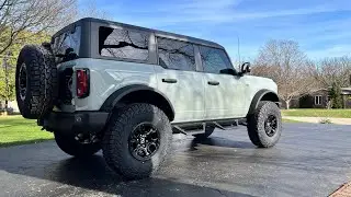 2022 Bronco Wildtrak 2-3in BDS lift kit with uniball UCAs. 37in Falken RT&rsquo;s. @All Terrain Nation