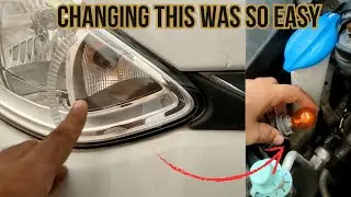 Car Indicator Bulb Change at Home | Super Easy DIY 🔧| National Car Reviewer
