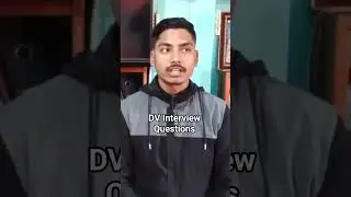 DV Interview Questions : Part 3 | Possible Simple Questions for Single DV Interview by Visaholder