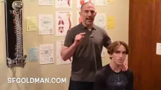 Dr. Peter Goldman clears Ralston Gracie's zone 3