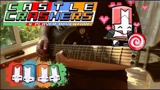 Flutey (World Map Theme) - Castle Crashers METAL GUITAR COVER || MaximumGuitar