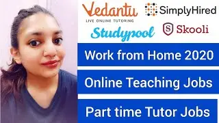 Online Teaching Jobs 2020 | Online Teaching Websites | Work from Home Job | Tutor Jobs