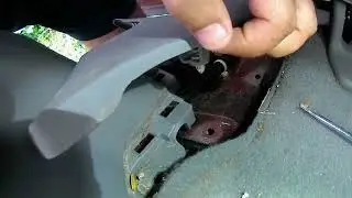 2007-2011 Honda CRV rear seat belt change .