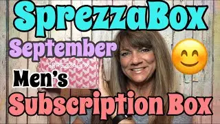 SprezzaBox September 2020 Unboxing Men's Subscription Sprezza Box