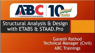 Structural Analysis & Design with ETABS & STAAD.Pro