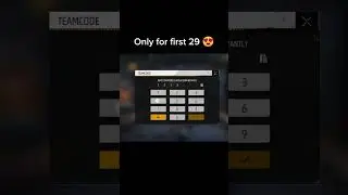 Tray fst now // team code reward 😍