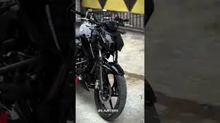 TVS Apache 160 4v with fully black modify 😘🤩